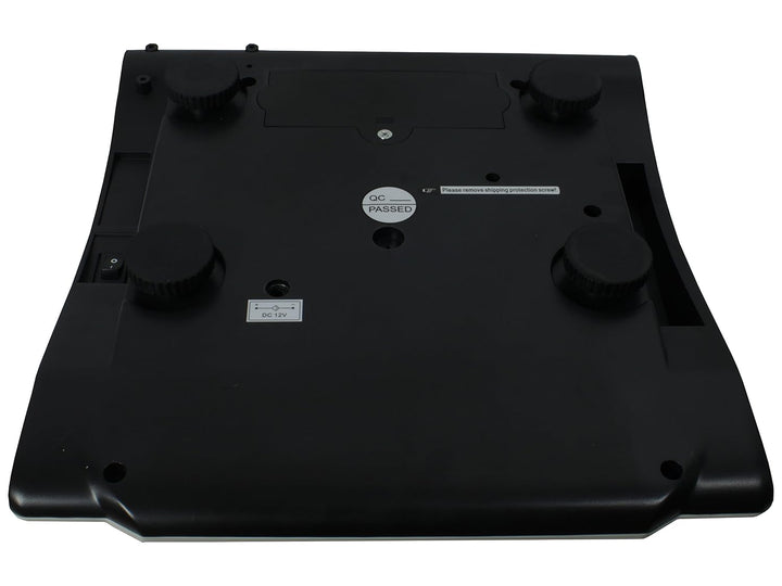 Geeichte Ladenwaage WKA-PRP 30 kg - Teilung 5g mit integriertem Akku Marktwaage Waage Ladenwaage Max