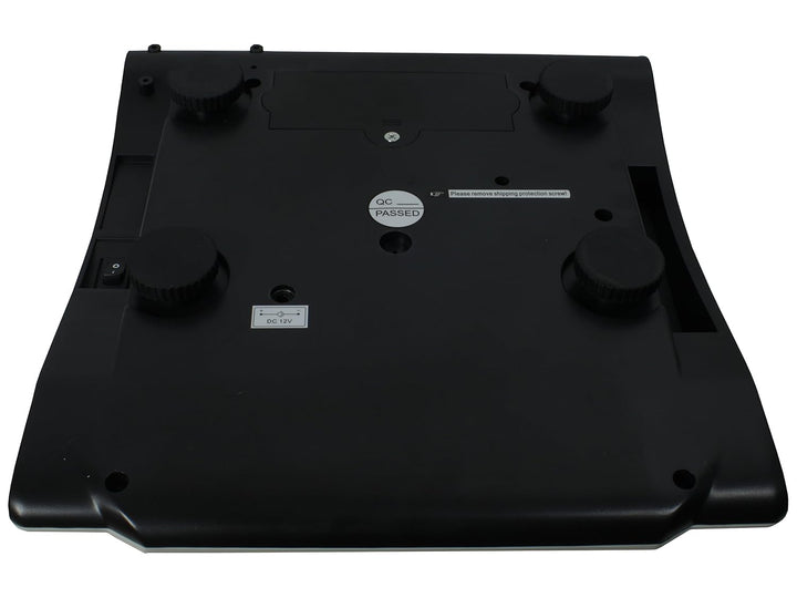 Geeichte Ladenwaage WKA-PRP 6 kg - Teilung 1g mit integriertem Akku Marktwaage Waage Ladenwaage Max