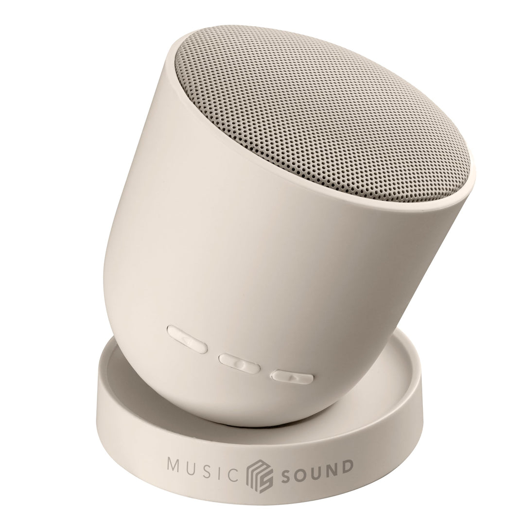 Music Sound Bluetooth-Lautsprecher Twist mit 360° schwenkbarer Struktur, 5 W Leistung, bis zu 10 Stu