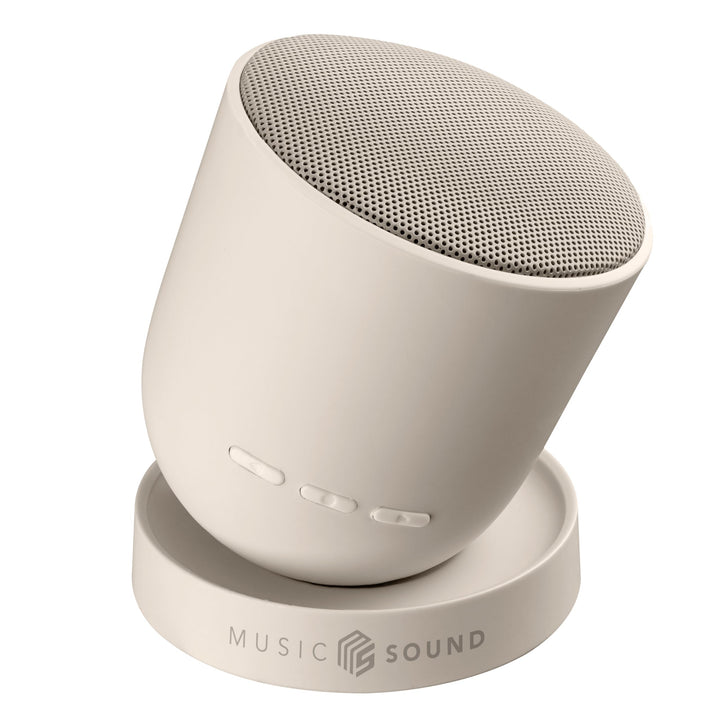 Music Sound Bluetooth-Lautsprecher Twist mit 360° schwenkbarer Struktur, 5 W Leistung, bis zu 10 Stu