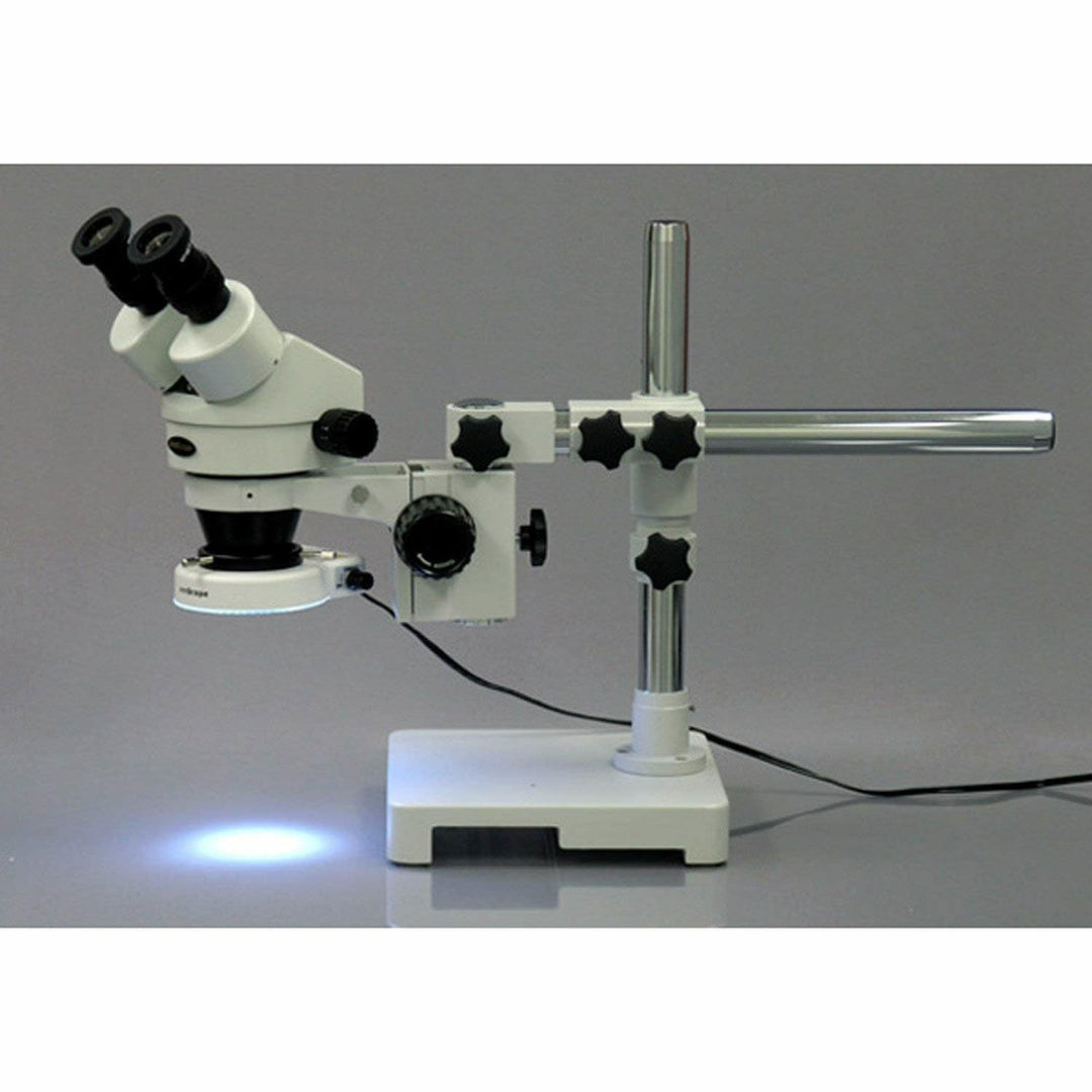AmScope LED-80S 80 LED Compact Ring Light mit eingebautem Dimmer für Stereomikroskope