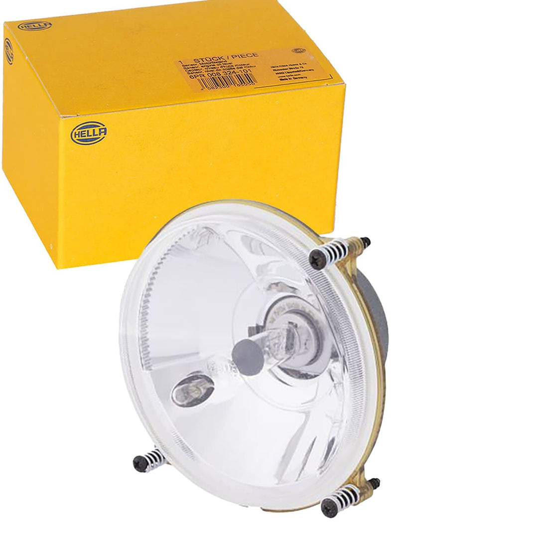 HELLA - Halogen/FF-Hauptscheinwerfer - M133 - 24V - rund - Referenzzahl: 12.5 - Einbau - glasklare S