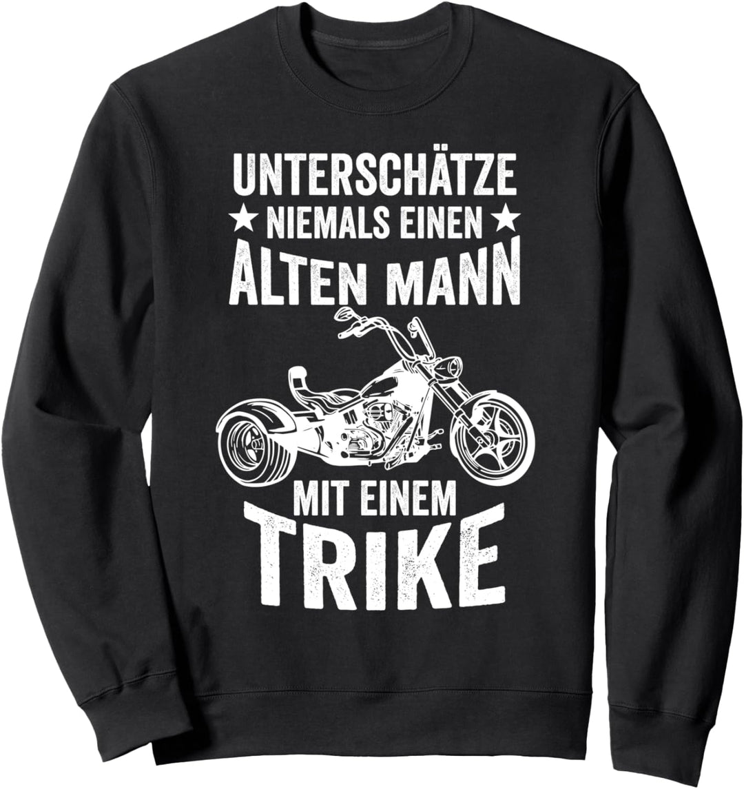 Trike Motorradfahrer Motorrad Biker Triker Bike Sweatshirt