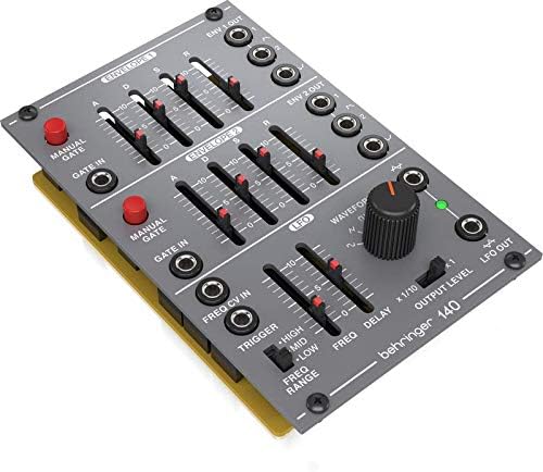 Bherinnger 140 DUAL ENVELOPE/LFO Legendäres analoges Dual Envelope/LFO Modul für Eurorack, 140 DUAL
