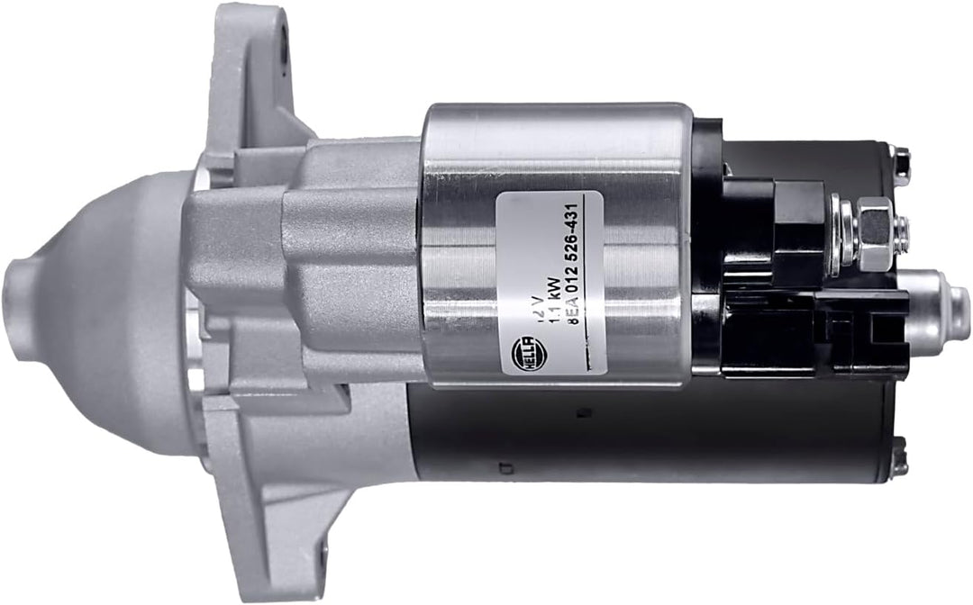 HELLA - Starter/Anlasser - 12V - 1.1kW - für u.a. Toyota Corolla Saloon (_E12_) - 8EA 012 526-431