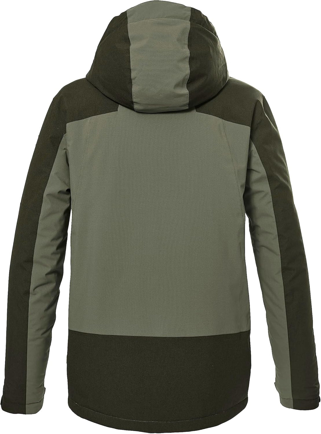 Killtec Herren Kow 25 Mn Jckt Funktionsjacke/Outdoorjacke mit abzippbarer Kapuze L oliv, L oliv