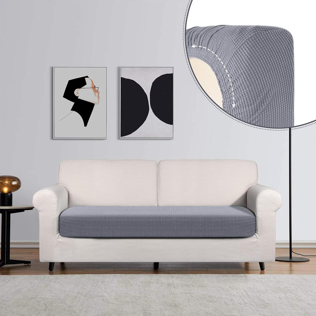 TAOCOCO Rutschfester Sofa Sitzkissenbezug, Elastische Sofakissenbezüge, Dehnbar, Waschbar, Für Sofa
