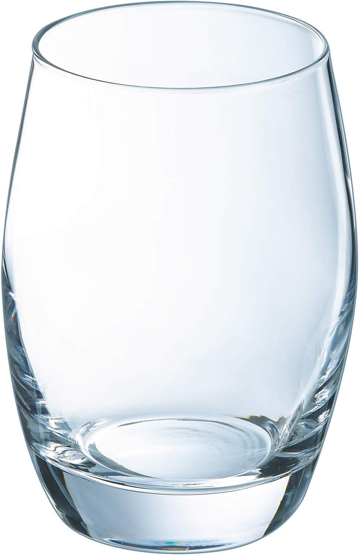 Arcoroc ARC H4623 Maléa Trinkglas, Wasserglas, Saftglas, 300ml, Glas, transparent, 6 Stück, 300ml