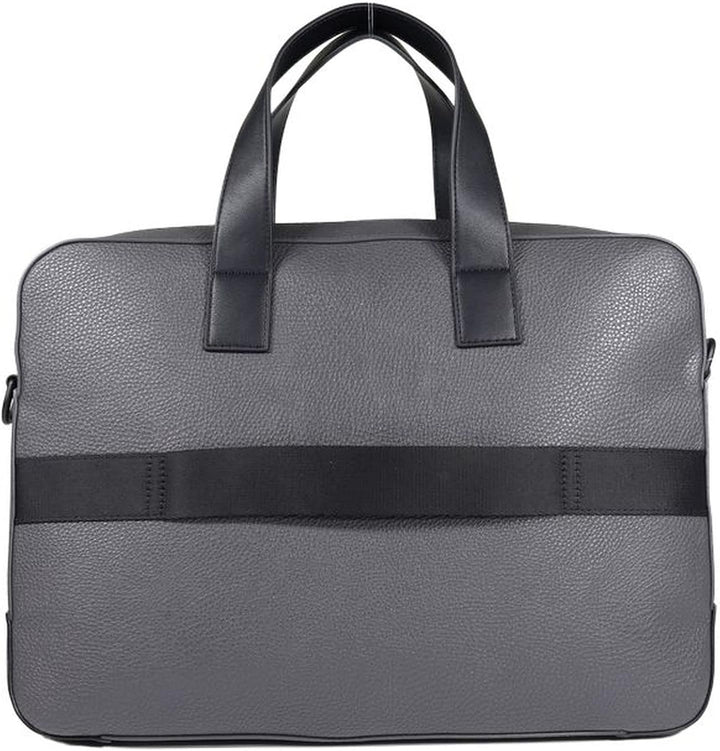 TOMMY HILFIGER TH Central Computer Bag Asphalt Grey