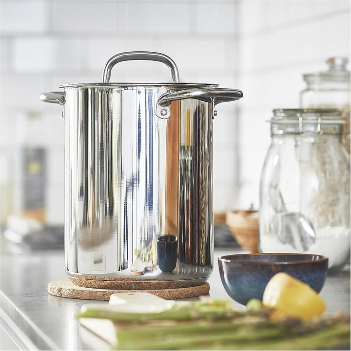 IKEA IKEA 365+ Topf mit Einsatz, 5,0 l, Edelstahl