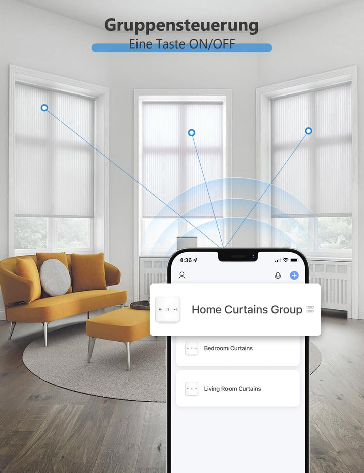 [PROZENT FUNKTION] Wlan Rolladenschalter Modul, Etersky Smart Rolladensteuerung, Wlan Rolladen Schal