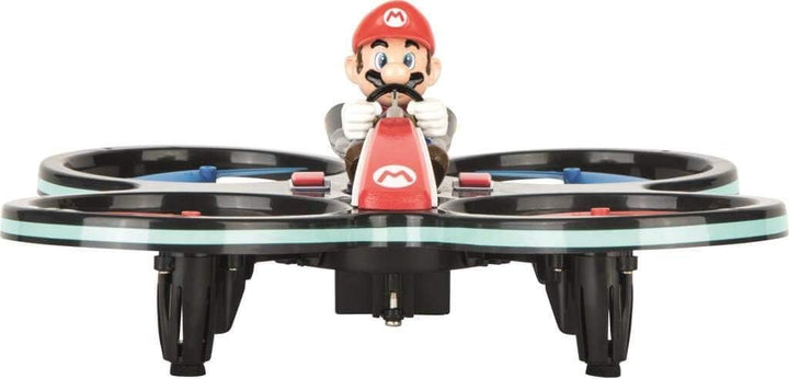 Carrera 370503024 RC Mini Mario-Copter, Rot/Schwarz │ Ferngesteuerter Elektro-Helikopter für drinnen