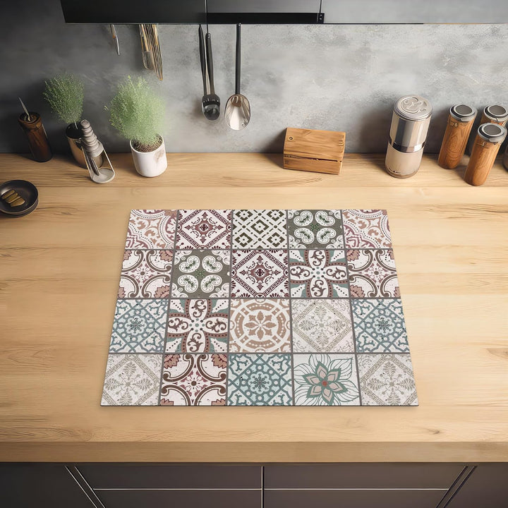 KitchenYeah© Herdabdeckplatte Einteilig Ceranfeld Abdeckplatte für Induktionsschutz Ceranfeldabdecku