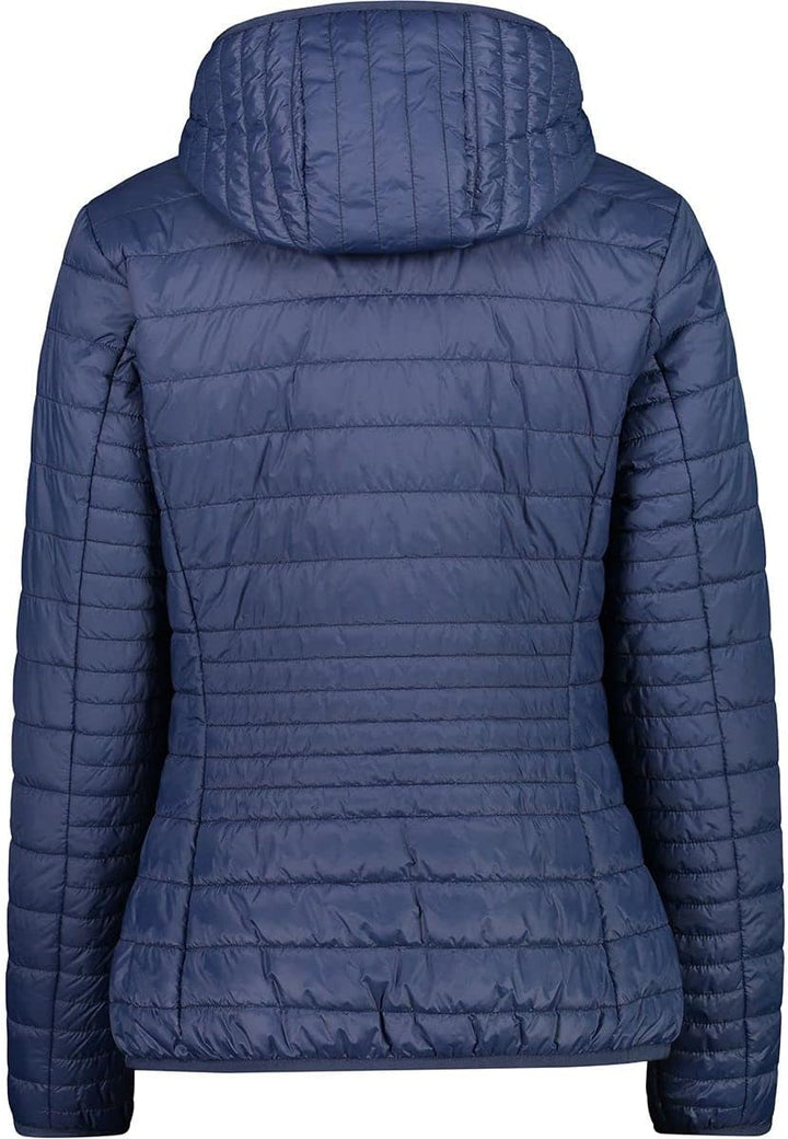 CMP Damen Woman Reverse Jacket Fix Hood WOMAN REVERSE JACKET FIX HOOD 34 Eisblau, 34 Eisblau