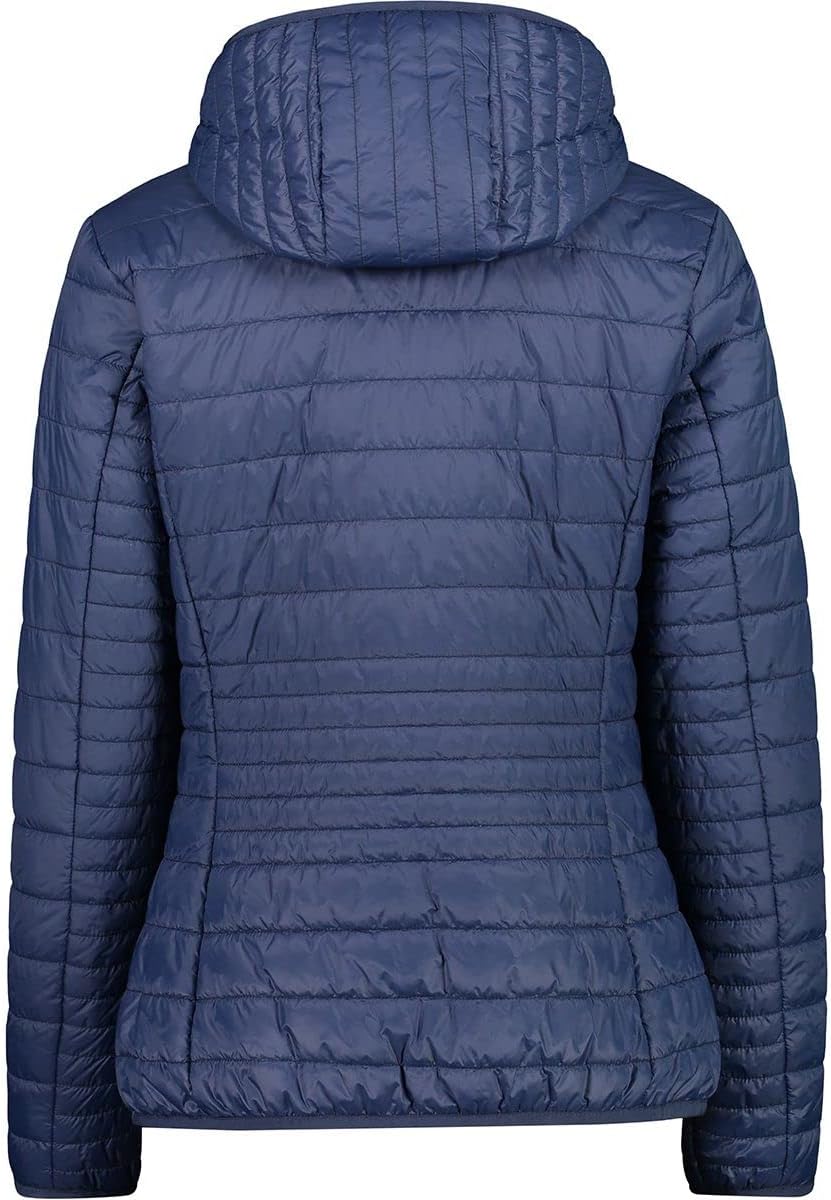 CMP Damen Woman Reverse Jacket Fix Hood WOMAN REVERSE JACKET FIX HOOD 34 Eisblau, 34 Eisblau