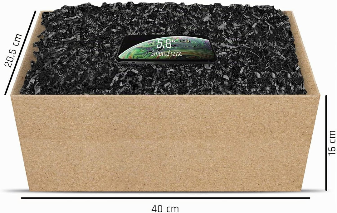 SizzlePak Geschenkfüllmaterial Umweltfreundliches Geschenkverpackungsmaterial viele Farben 125g-1kg