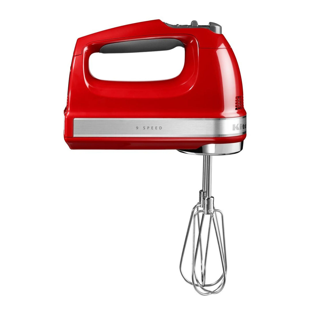 KitchenAid Leistungsstarker Handmixer 9 Stufen - Soft-Start und LED-Anzeige - Handrührer mit Edelsta