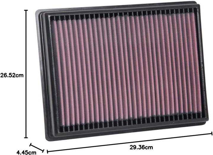 K&N Luftfilter IV 1.0 & 1.5 (inkl 2.0 Diesel 2018-(33-3131), Rot