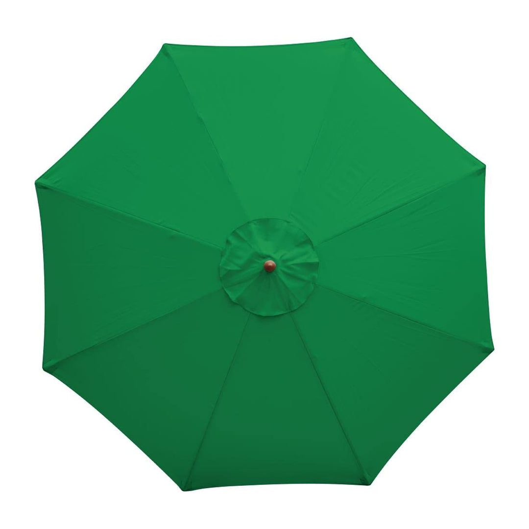 Bolero runder Sonnenschirm grün 2,5m, 2370(H) x 2500(Ø)mm, grün