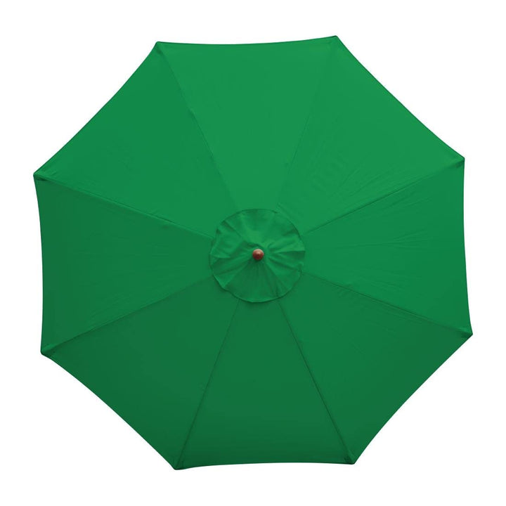 Bolero runder Sonnenschirm grün 2,5m, 2370(H) x 2500(Ø)mm, grün