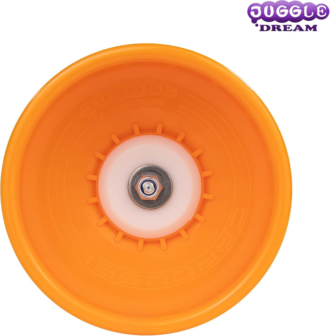 Juggle Dream Carousel Diabolo Jonglier-Set - Dreifach-Kugellagerachse - mit Aluminiumstäben und Onli