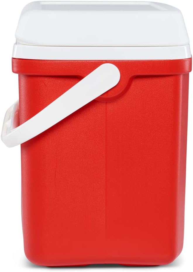 Igloo Outdoor Laguna 28 Roller Cool Box 26 Liter Rot, 26 Liter Rot