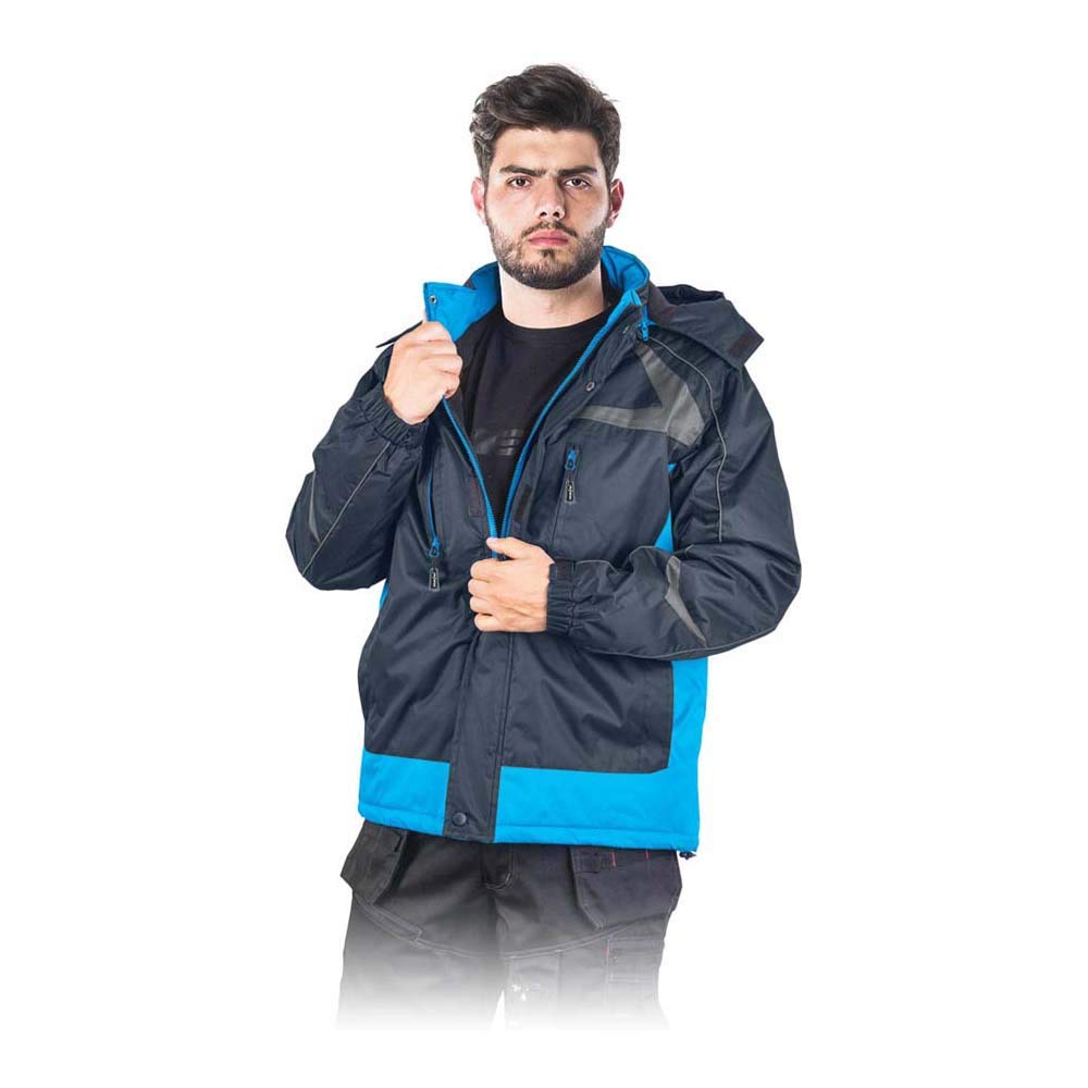 Reis Zealand_Gnm gefütterte Schutzjacke, Dunkelblau-Blau, M Grösse