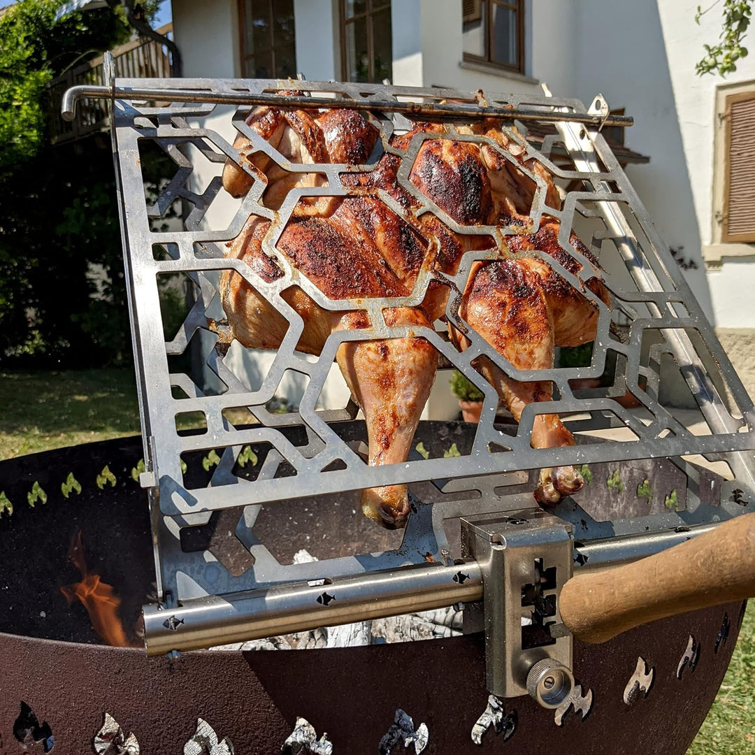 Grillrost.com Das Original Asado Gitter - Erweiterung für den Asado Halter, Asado Gitter