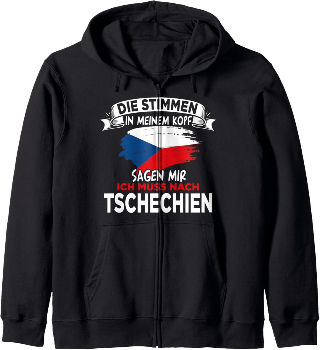 Czechia Ceska Reuplika Tschechin Tscheche Tschechien Kapuzenjacke