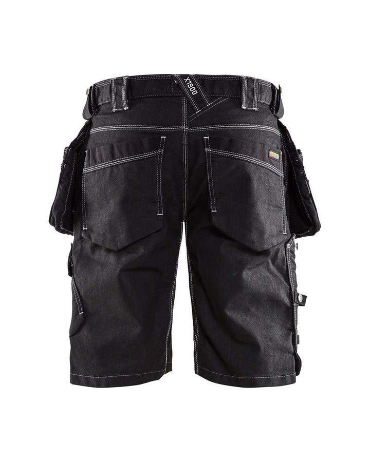 Blaklader 19921141 Handwerker-Shorts aus Stretch Cordura Denim, schwarz, Grösse: C62, C62