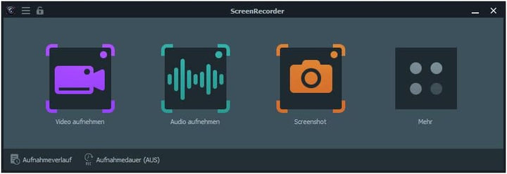 Screen Recorder - Videos, Audio und Screenshots aufnehmen am PC - für 3 PCs - lebenslange Laufzeit f