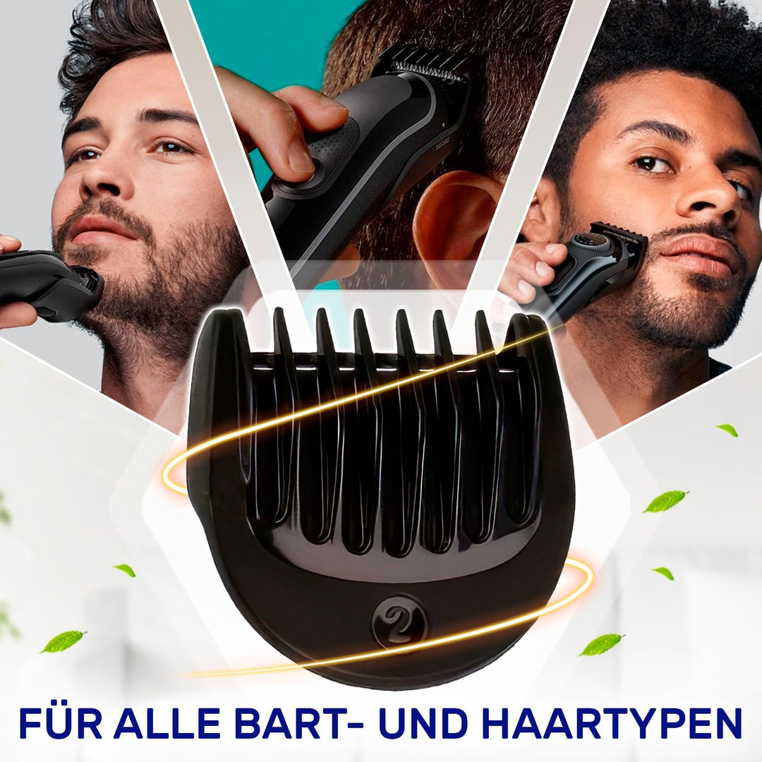 Aufsätze für Haarschneidemaschine 2 mm mit dem Originalcode 81695625 für Braun - MADE IN ITALY - MON