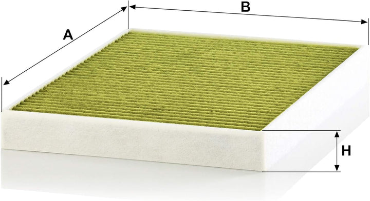 Original MANN-FILTER Innenraumfilter FP 31 003 – FreciousPlus Biofunktionaler Pollenfilter – Für PKW