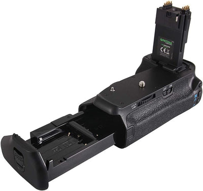 PATONA 1498 - Ersatz für Batteriegriff Canon BG-E14 mit IR-Fernbedienung zu EOS 70D 80D (Batteriefac
