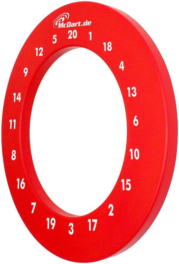 McDart HD Zahlen Surround Rot, Rot