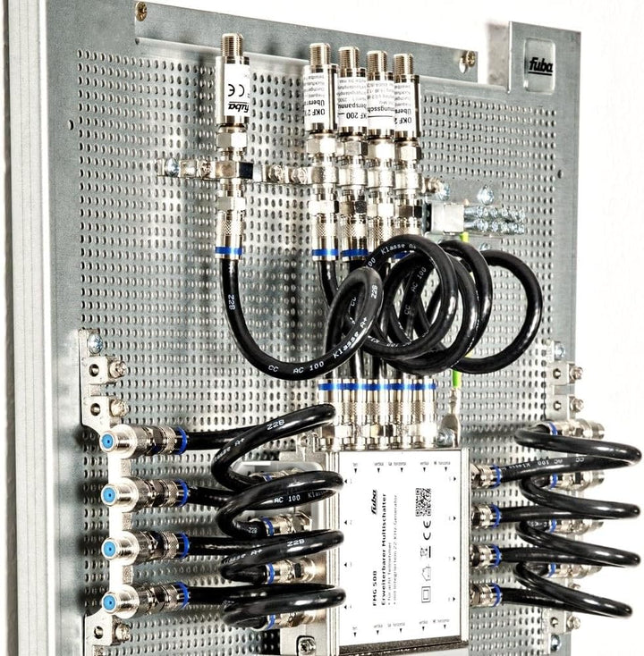 Fuba FMP 508 SL Multischalter-Paneel | Multischalter 8 Teilnehmer, EIN Satellit, komplett vormontier