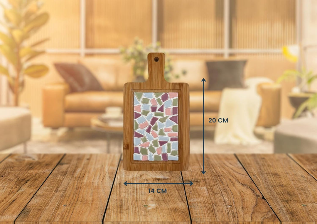 Little Creations mosaik Mini-Servierbrett Pastel | DIY Bastelset Erwachsene | Gestalte deine eigene