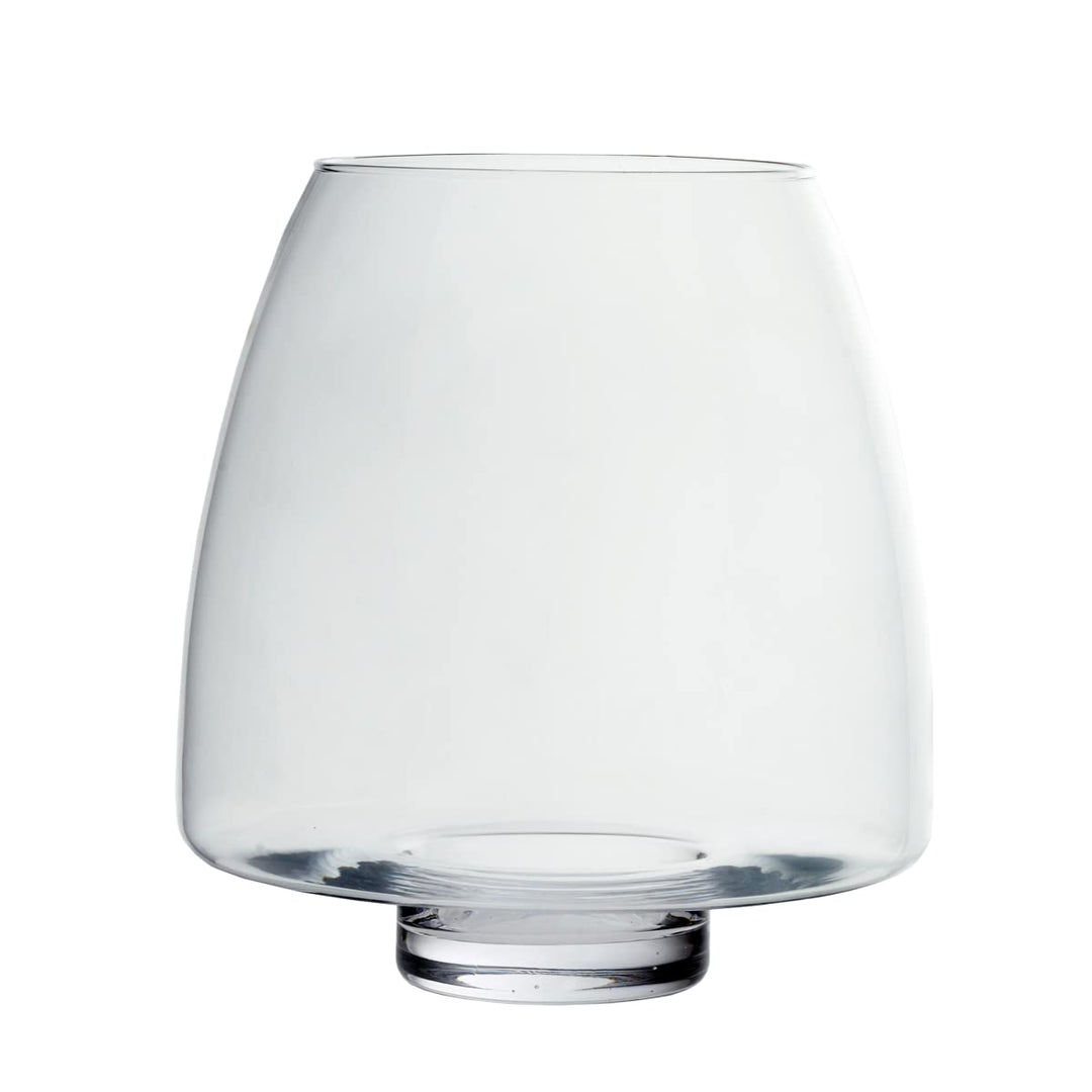 CRISTALICA Windlicht Badia Famous 33cm Blumenvase Dekoration Gefäss Klarglas Geschenk