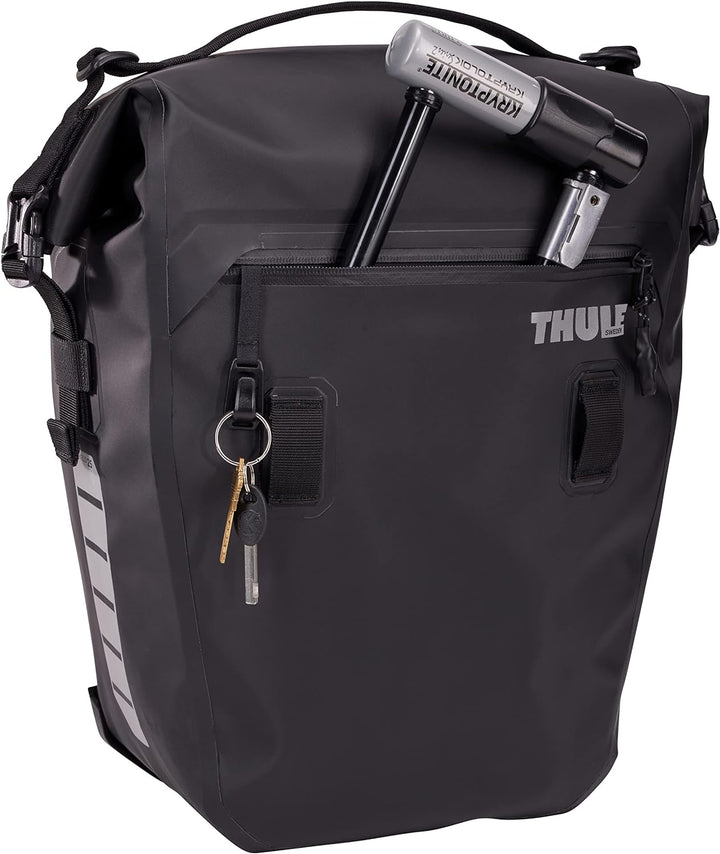 Thule Shield Gepäckträgertasche Schwarz 22L, Schwarz 22L