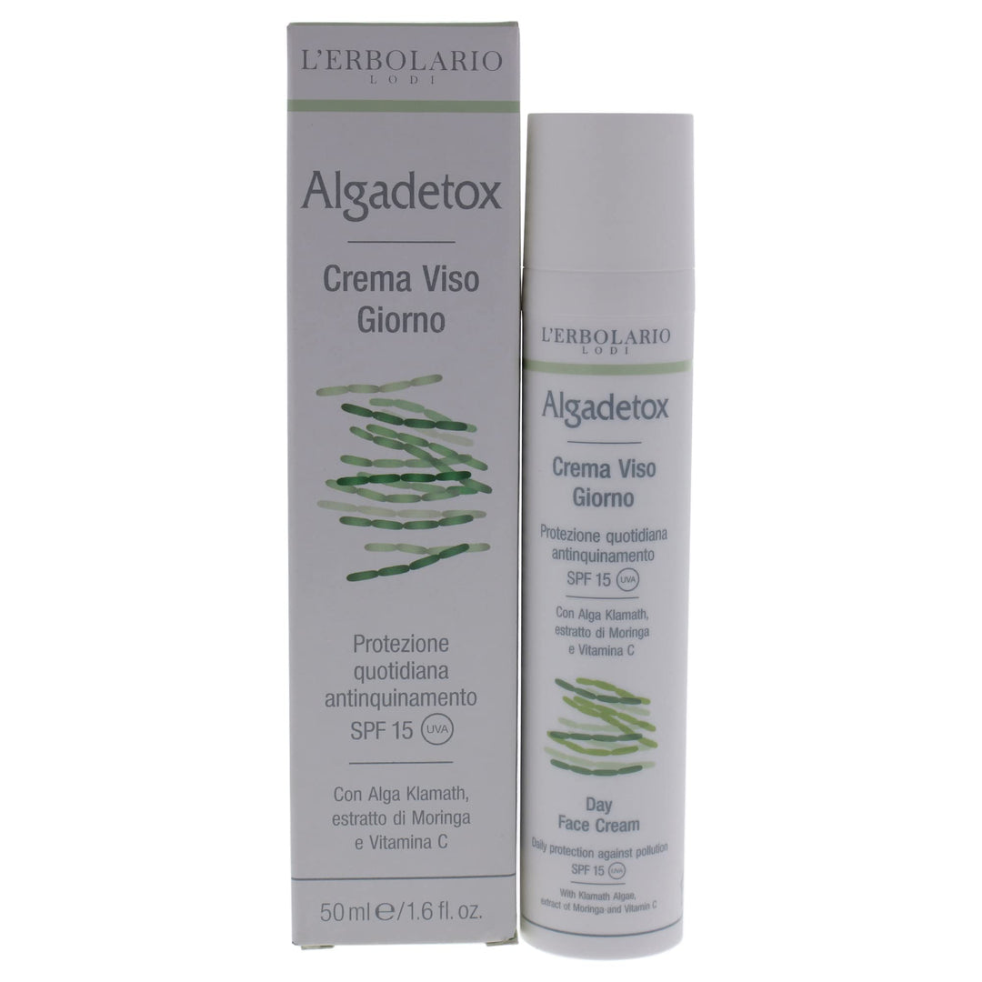 L'Erbolario ALGADETOX Tagescreme für das Gesicht LSF 15, 50 ml