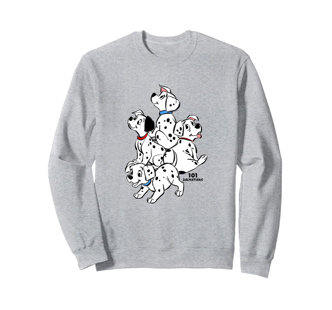 Disney 101 Dalmatiner-Gruppe Shot Puppies Sweatshirt