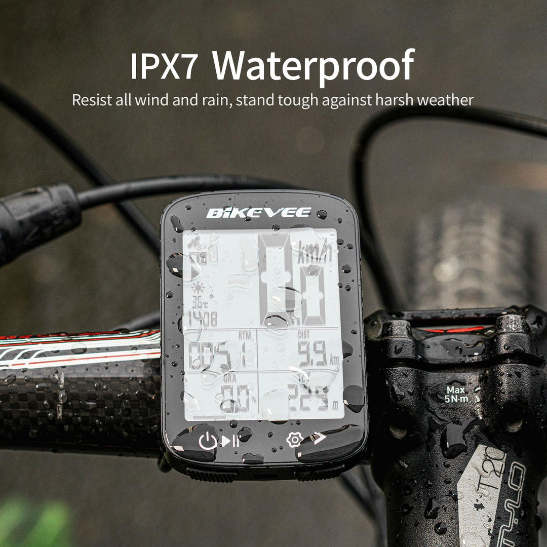 GPS Fahrradcomputer Kabellos Bluetooth App Fahrrad Tacho