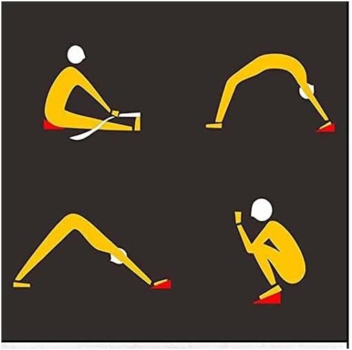 VLFit 2 Stücke Yoga Blöcke| Keil für Yoga und Pilates | Keilblöcke aus Yoga-Schaumstoff | weicher Ha