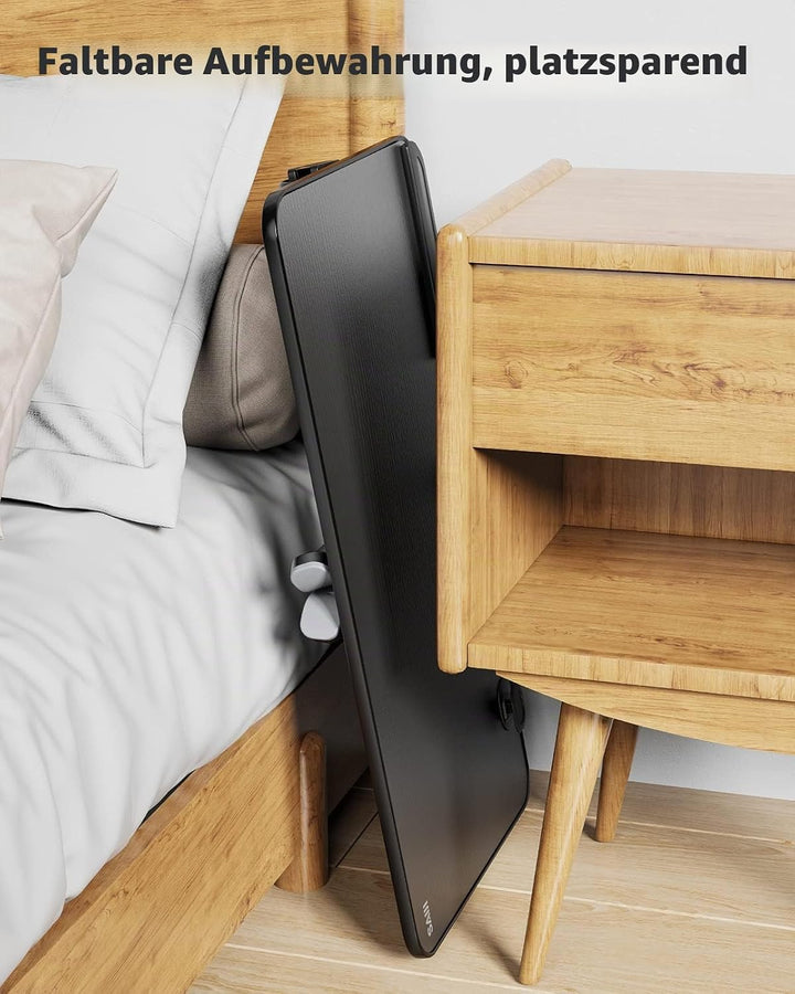 Tisch, SAIJI Betttisch, 5 höhenverstellbar Laptop ständer, Klappbarer laptoptisch, für Sofa Couch Bo