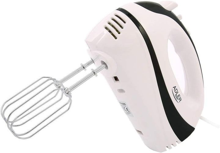 Adler 4205b AD 4205 Handmixer, schwarz/weiss Schwarz / Weiss, Schwarz / Weiß