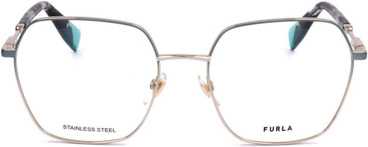 Furla Damen Sonnenbrille, Shiny Light Gold W/Coloured Parts