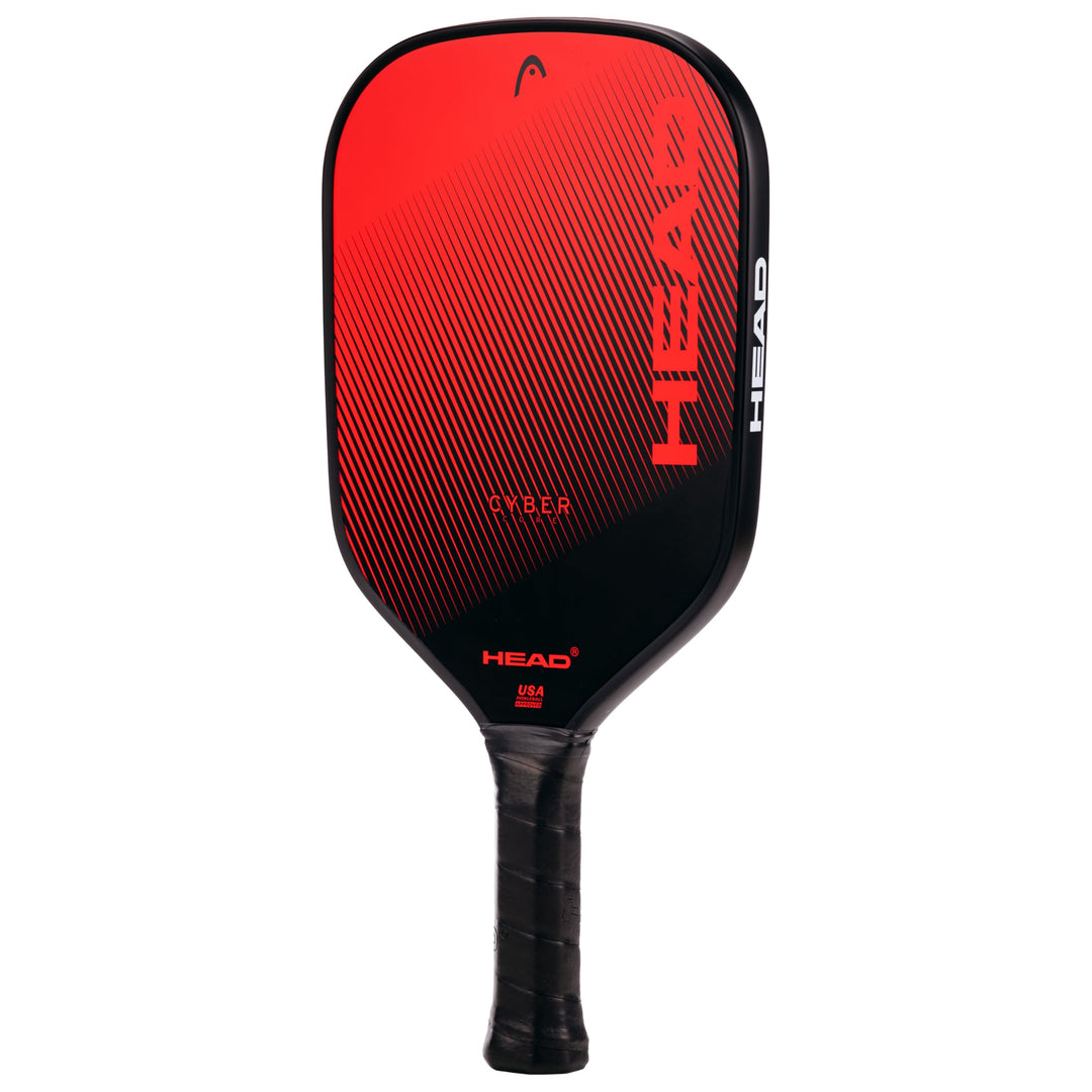 HEAD Cyber CORE Pickleball Paddle, red/Black
