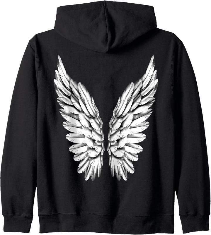 Engelsflügel Weiss Engel Flügel Engelflügel Angelwings Engel Kapuzenjacke