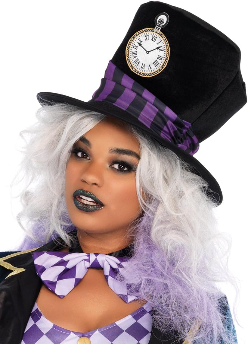 LEG AVENUE 85592 Herrliche Mad Hatter Damenkostüm, Mehrfarbig, Grösse XL Grösse XL (EUR 44-46), Grös
