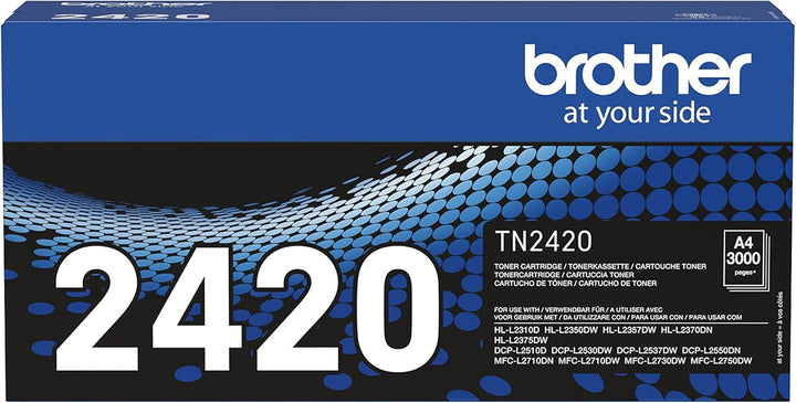 Brother TN-2420 Original Toner 3.000 Seiten für HLL2310D, Schwarz, XL Single, Single